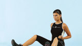 Pancia piatta con la kick boxing