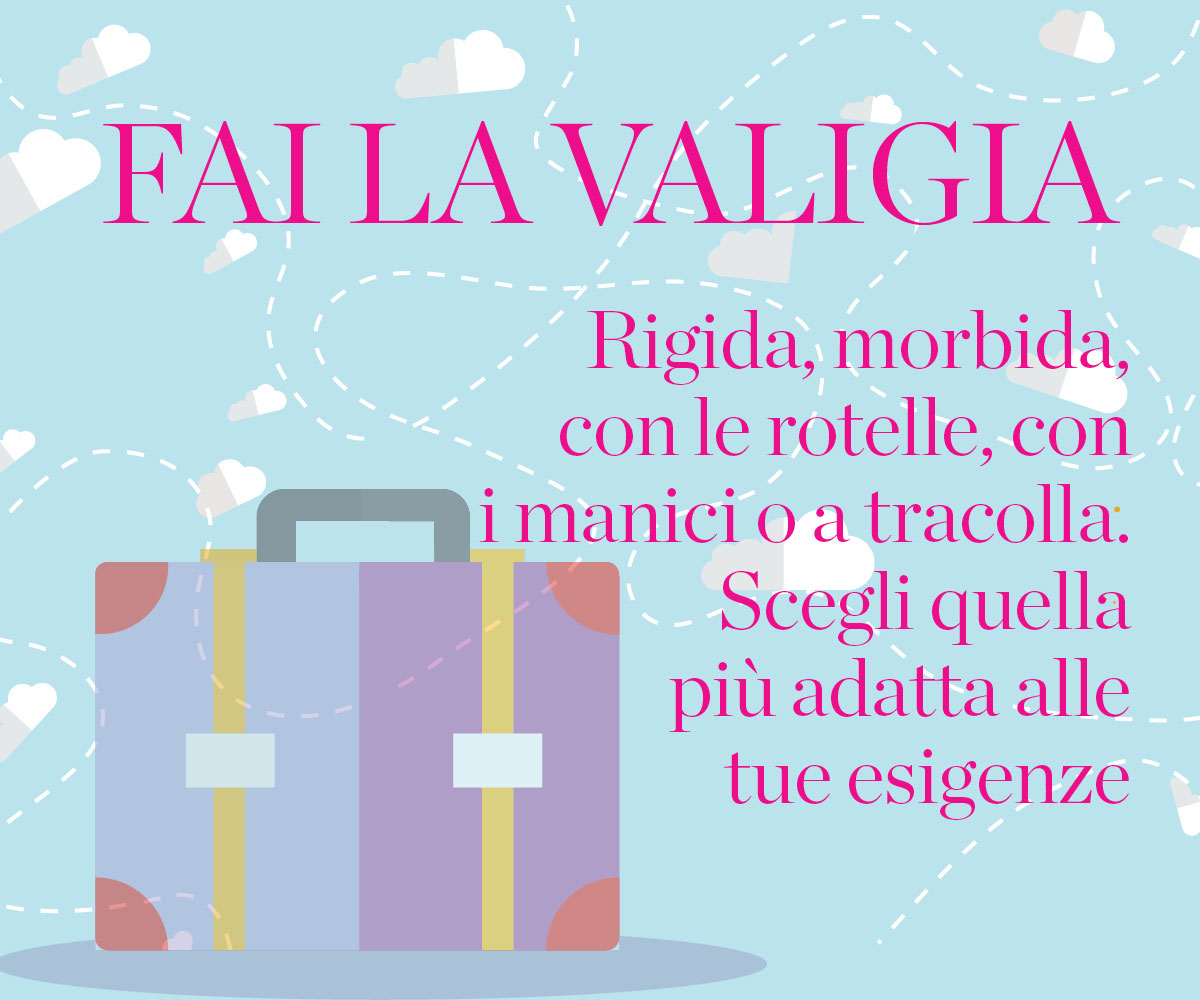 Scegli la valigia per le tue vacanze