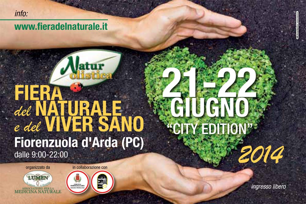 Festival Naturolistica, nel piacentino tra medicina naturale e alimentazione sana Festival Naturolistica, nel piacentino tra medicina naturale e alimentazione sana