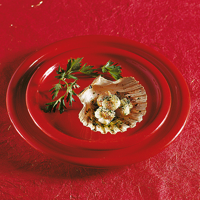 Le cappesante gratinate Le cappesante gratinate