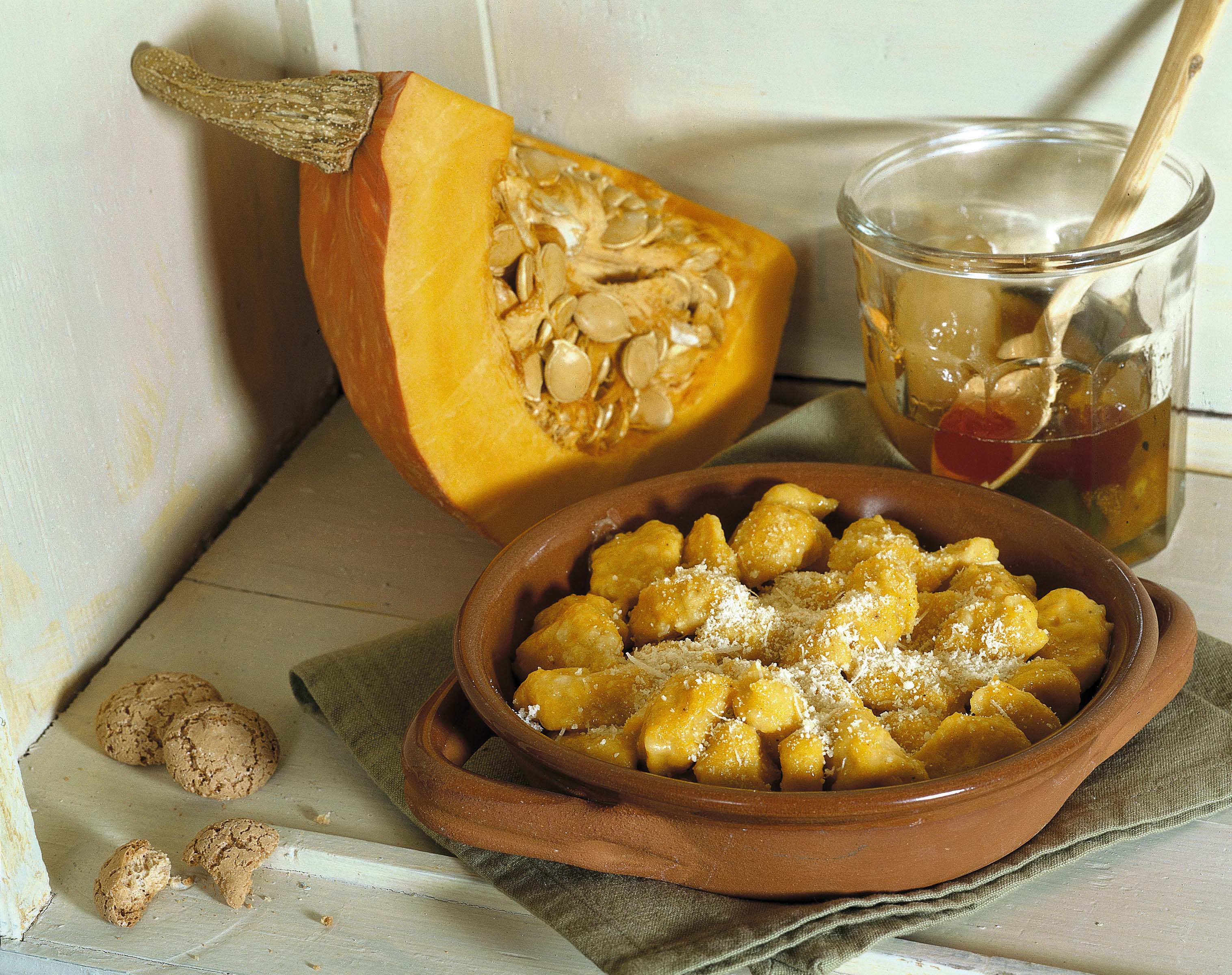 Gnocchi di zucca con burro fuso