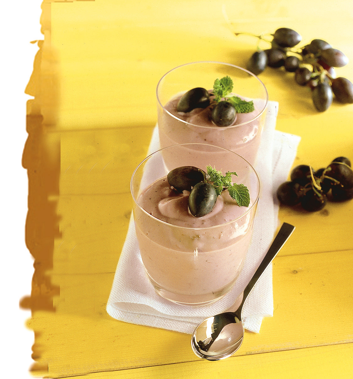 Mousse di uva americana
