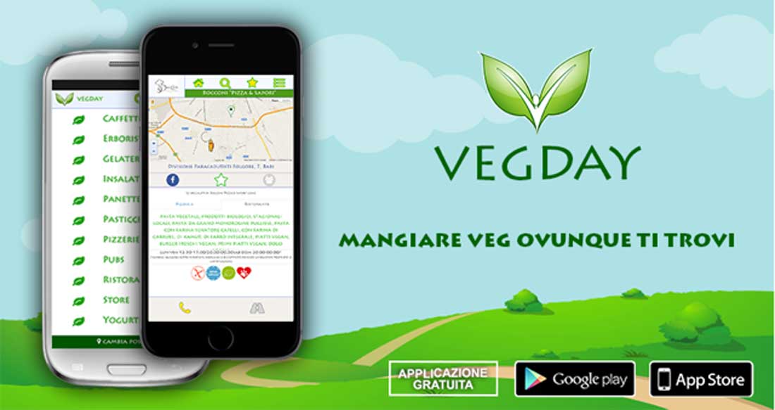 VegDay, l’app per trovare il ristorante VEG più vicino VegDay, l’app per trovare il ristorante VEG più vicino
