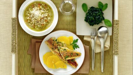 Filetto di trota all'arancia Starbene