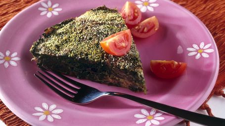 Frittata al forno con spinaci e cipolle Starbene