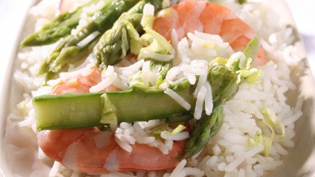 Pilaf con i gamberi Starbene