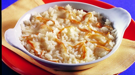 Riso al forno alla scamorza affumicata Starbene