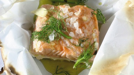 Salmone al sale grigio Starbene