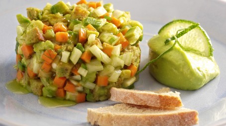 La tartara di verdure