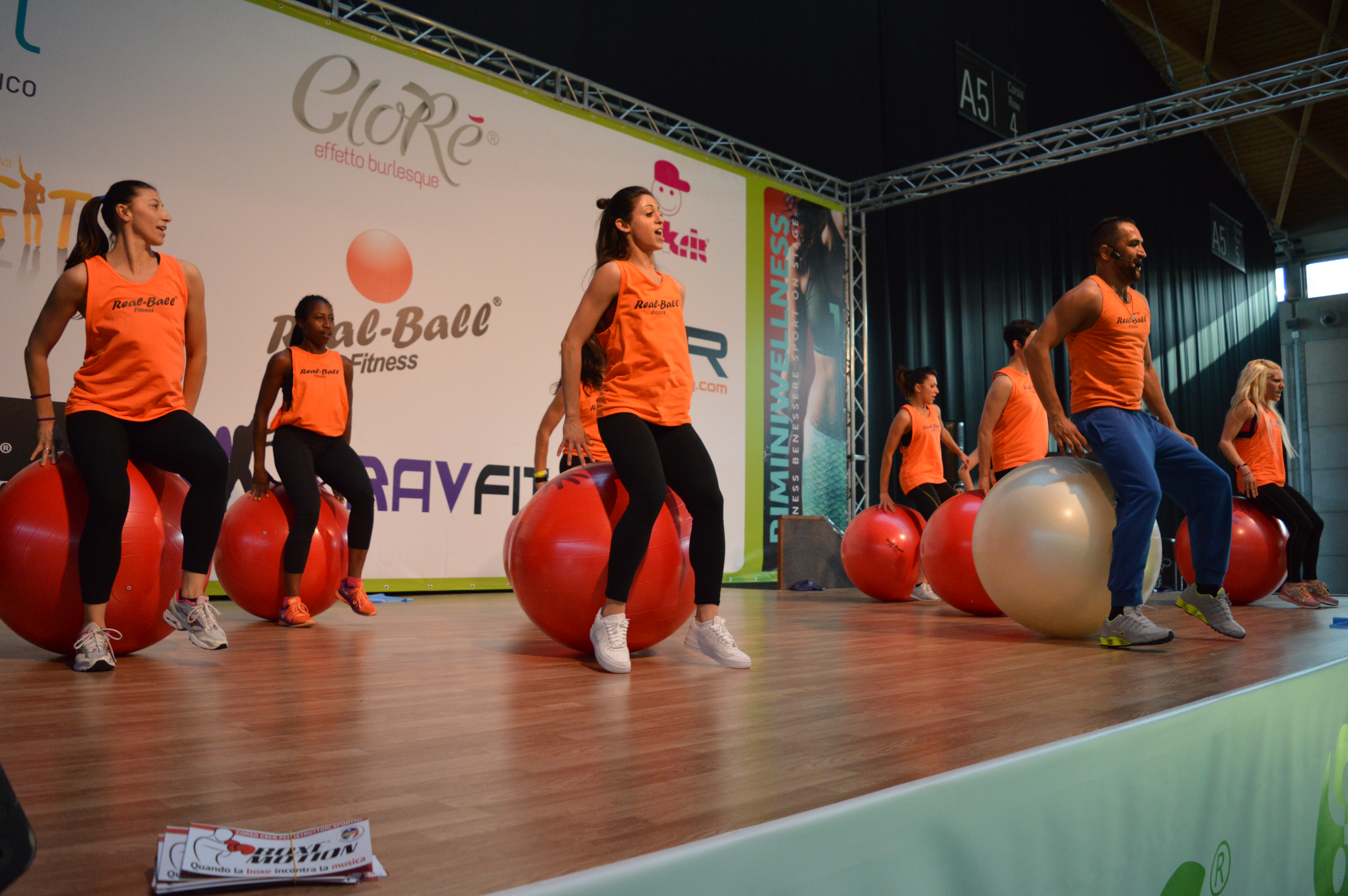 Allenati col Real Ball Fitness