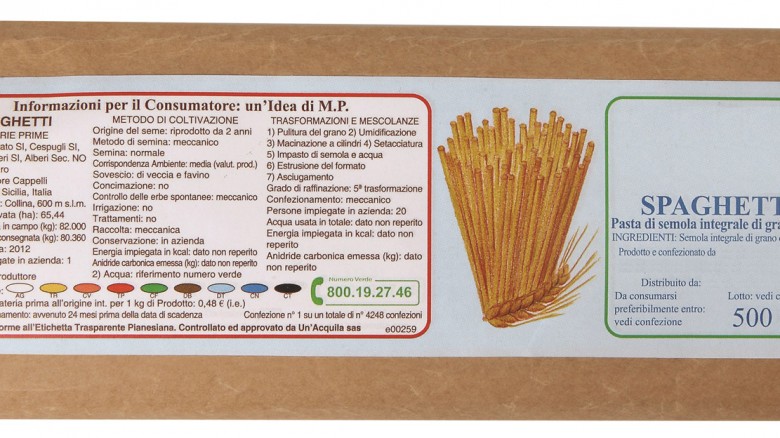 La nuova etichetta alimentare che racconta proprio tutto