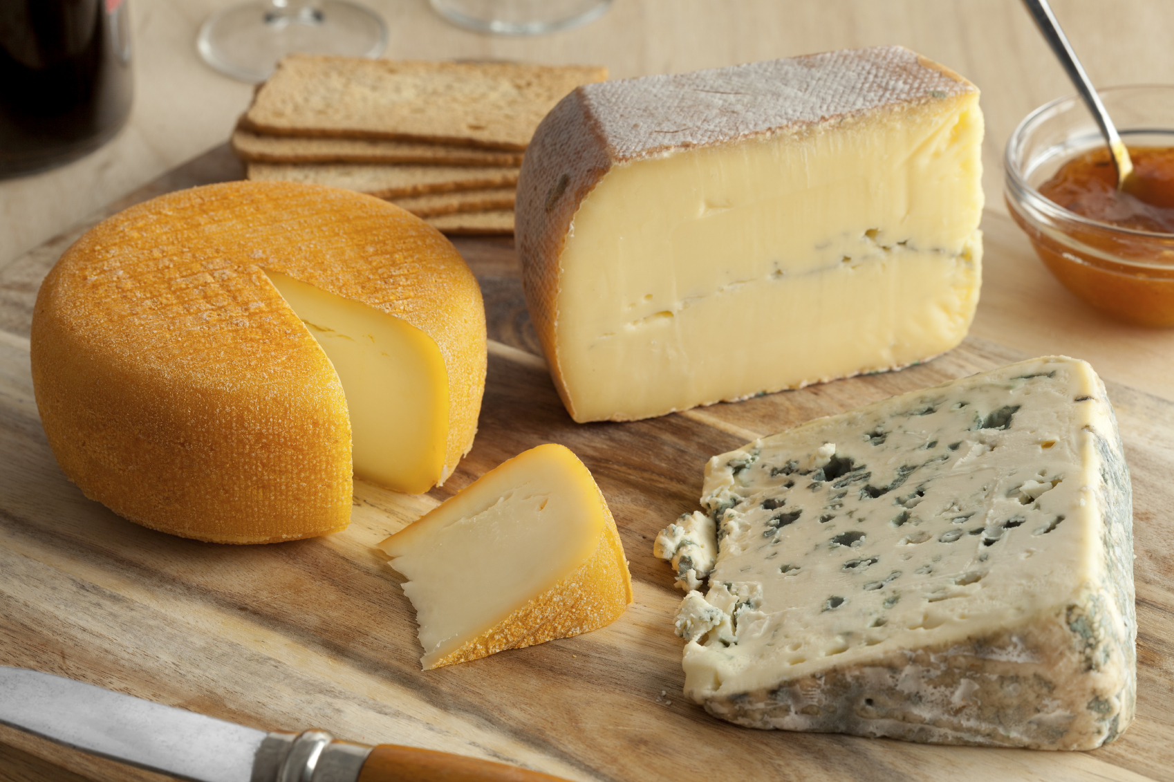 Farina blu e formaggi