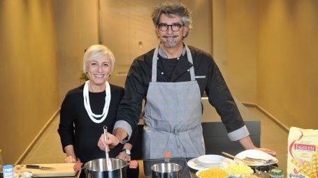 La dietologa Carla Lertola e lo chef-biologo Fiorenzo Frumento