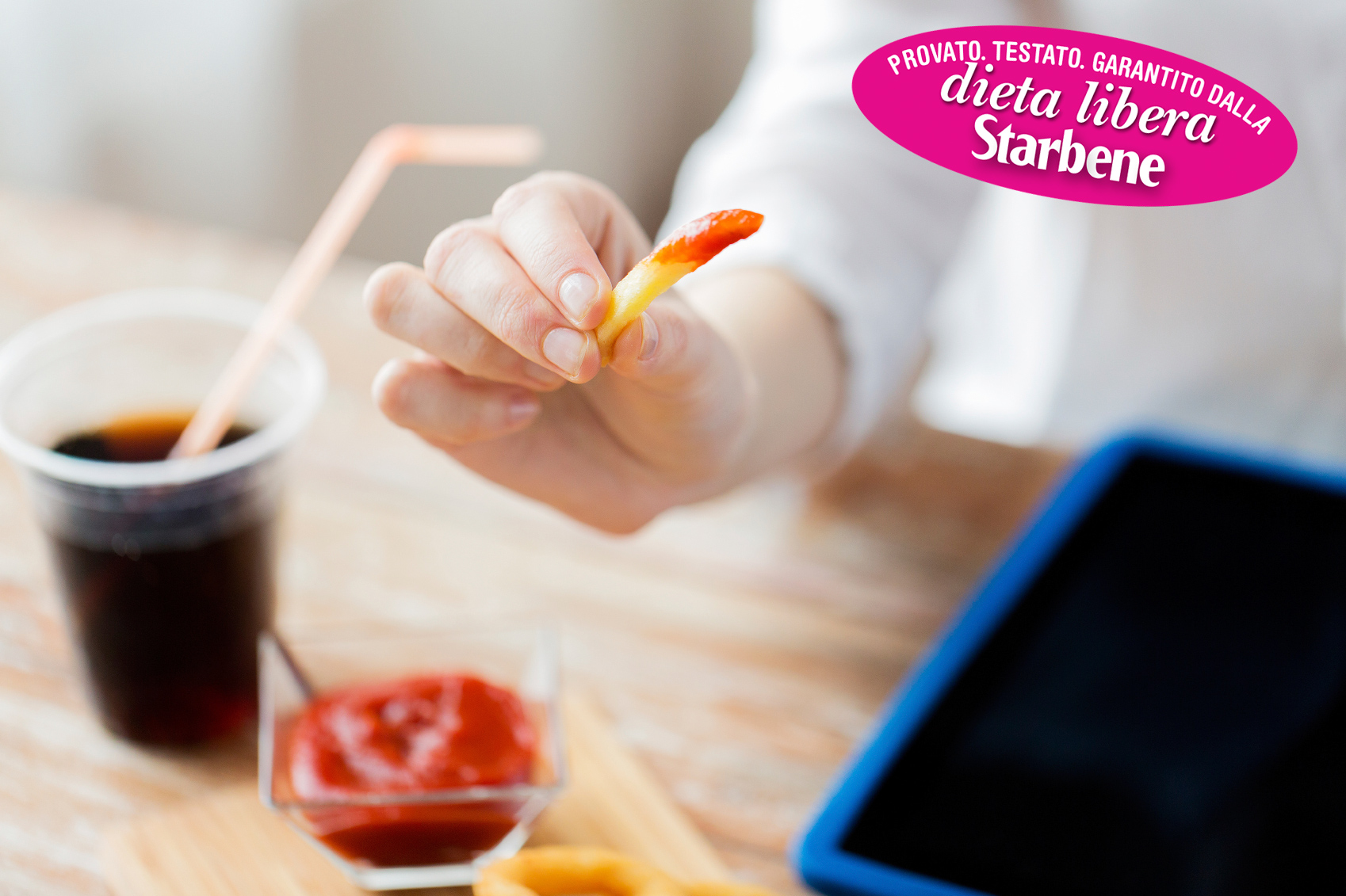 Dieta libera: a tavola senza il web Dieta libera: a tavola senza il web