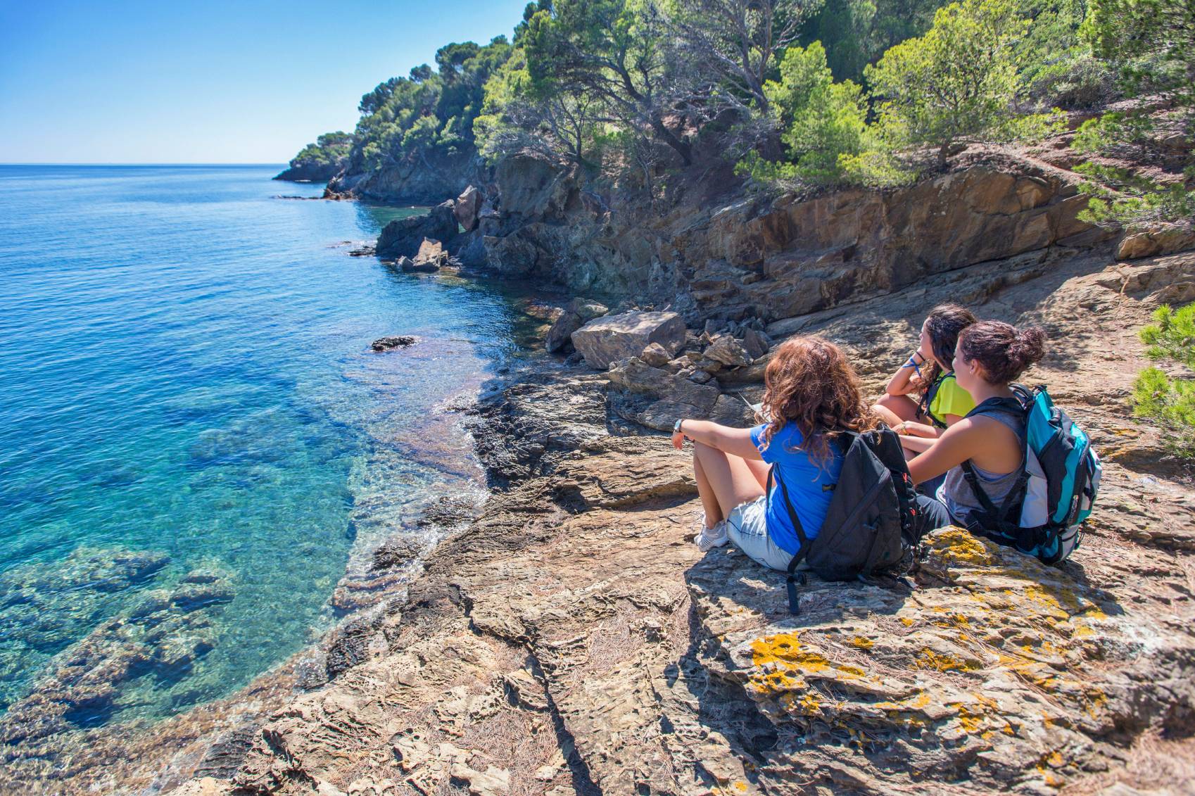 Trekking vista mare