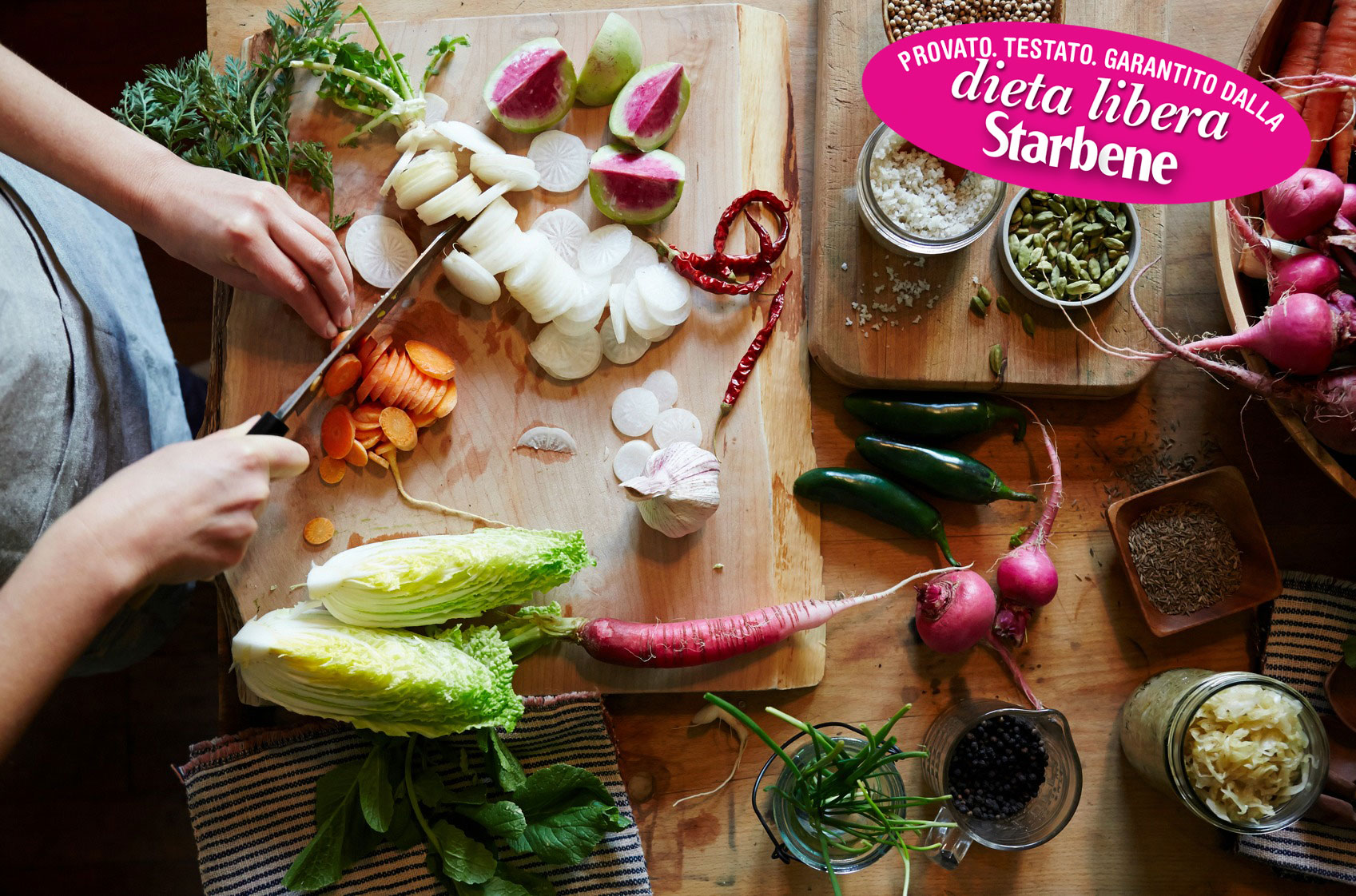A dieta per dire sì alla vita A dieta per dire sì alla vita