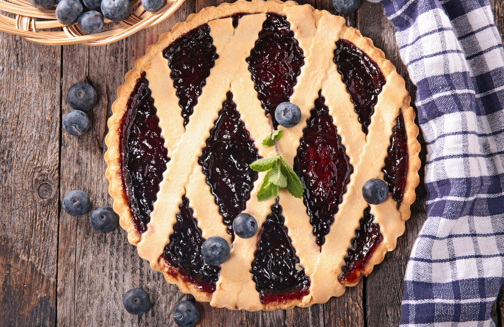 Ricette veg, crostata di mirtilli: come si prepara