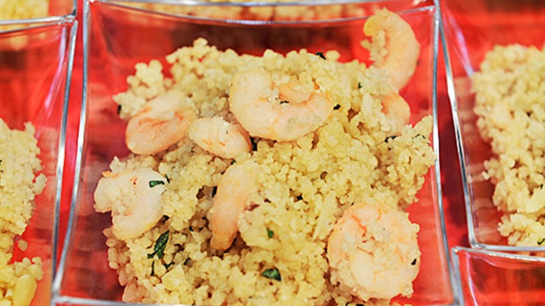 Ricetta 2^ classificata: Cous cous di gamberi e mandorle