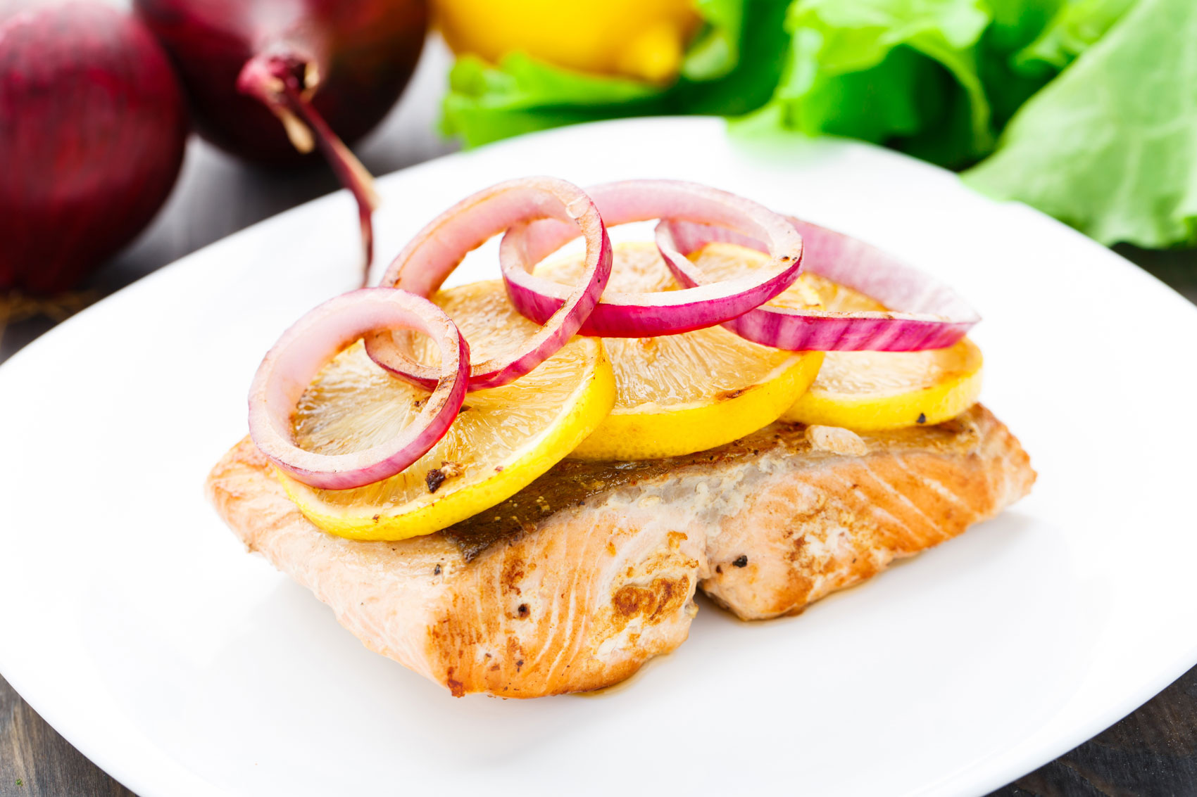 Salmone grigliato con bruschette – La ricetta
