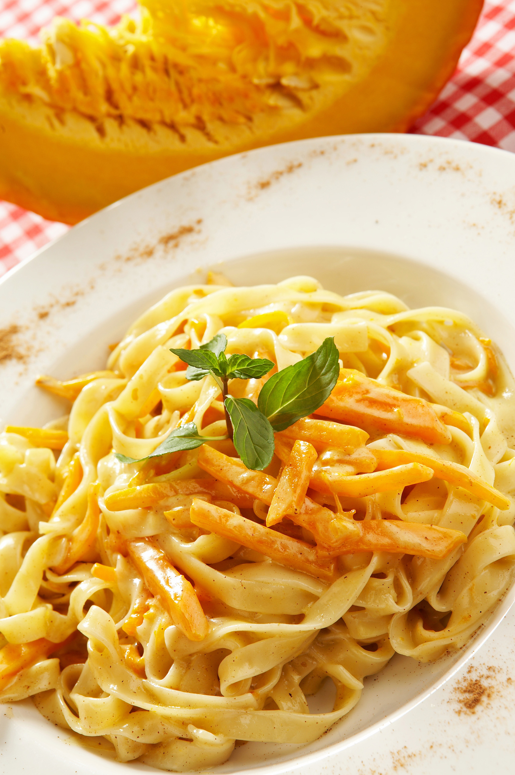 Tagliatelle con ricotta e zucca - La ricetta