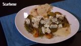 Insalata di feta con peperoni verdi e gialli e pane carasau – La video ricetta