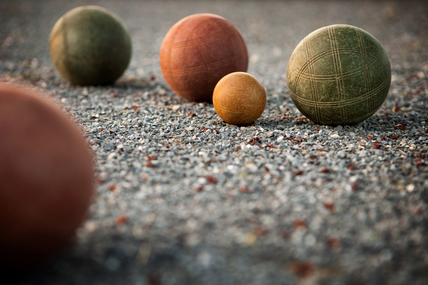 In forma con le bocce