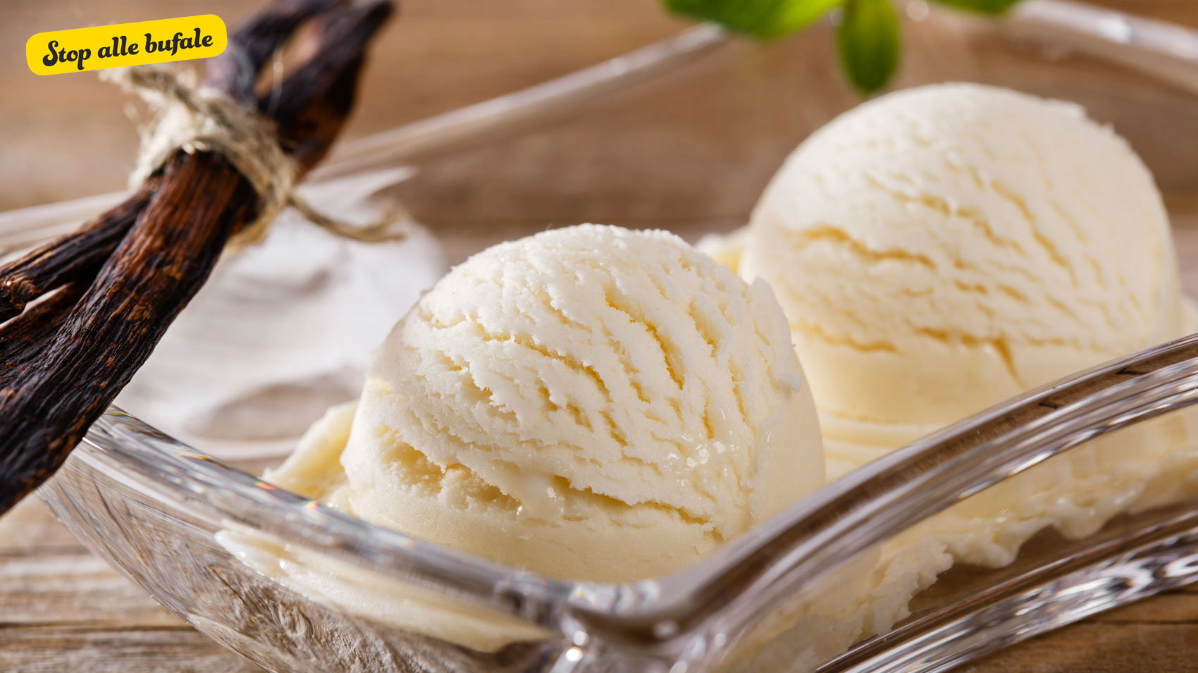 dieta con gelato alla vaniglia