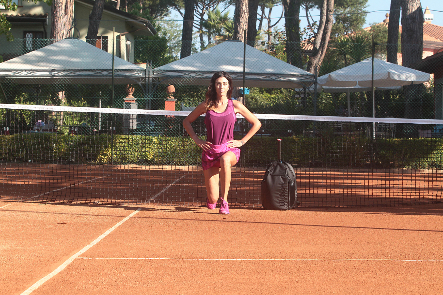 Tonica, agile e scattante con gli esercizi rubati al tennis