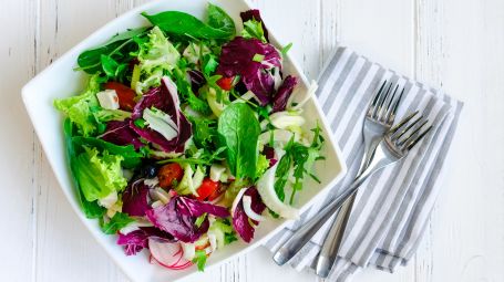 insalata, radicchio, rucola