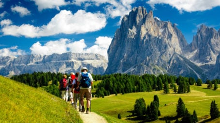 montagna, trekking