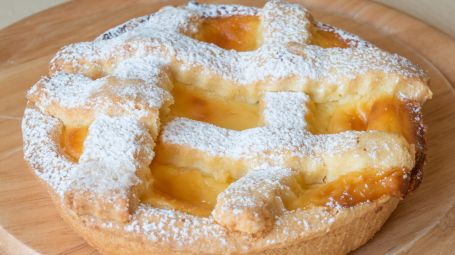 crostata alla crema di limone