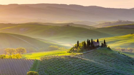 Toscana, paesaggio, panorama