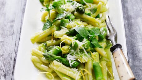 strozzapreti agli asparagi