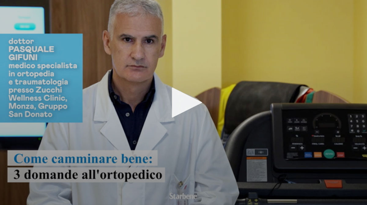 A camminare bene si impara: 3 domande all’ortopedico – Video A camminare bene si impara: 3 domande all’ortopedico – Video