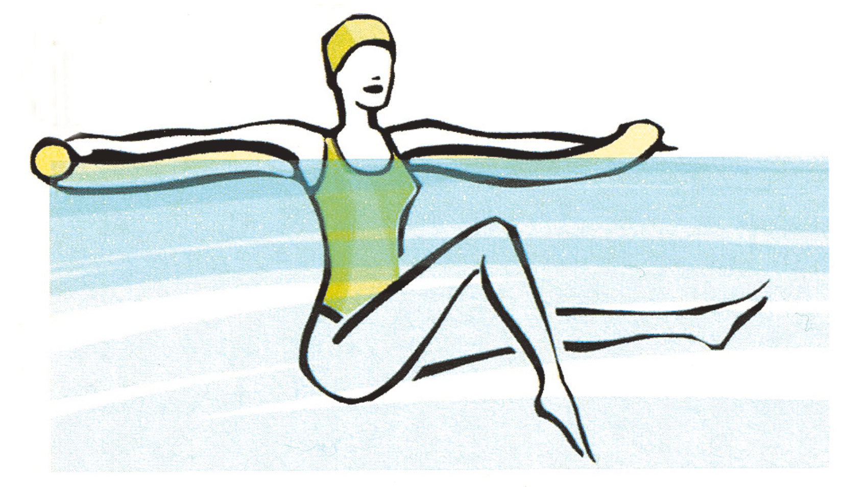 Aquagym per gli addominali: gli esercizi in acqua alta