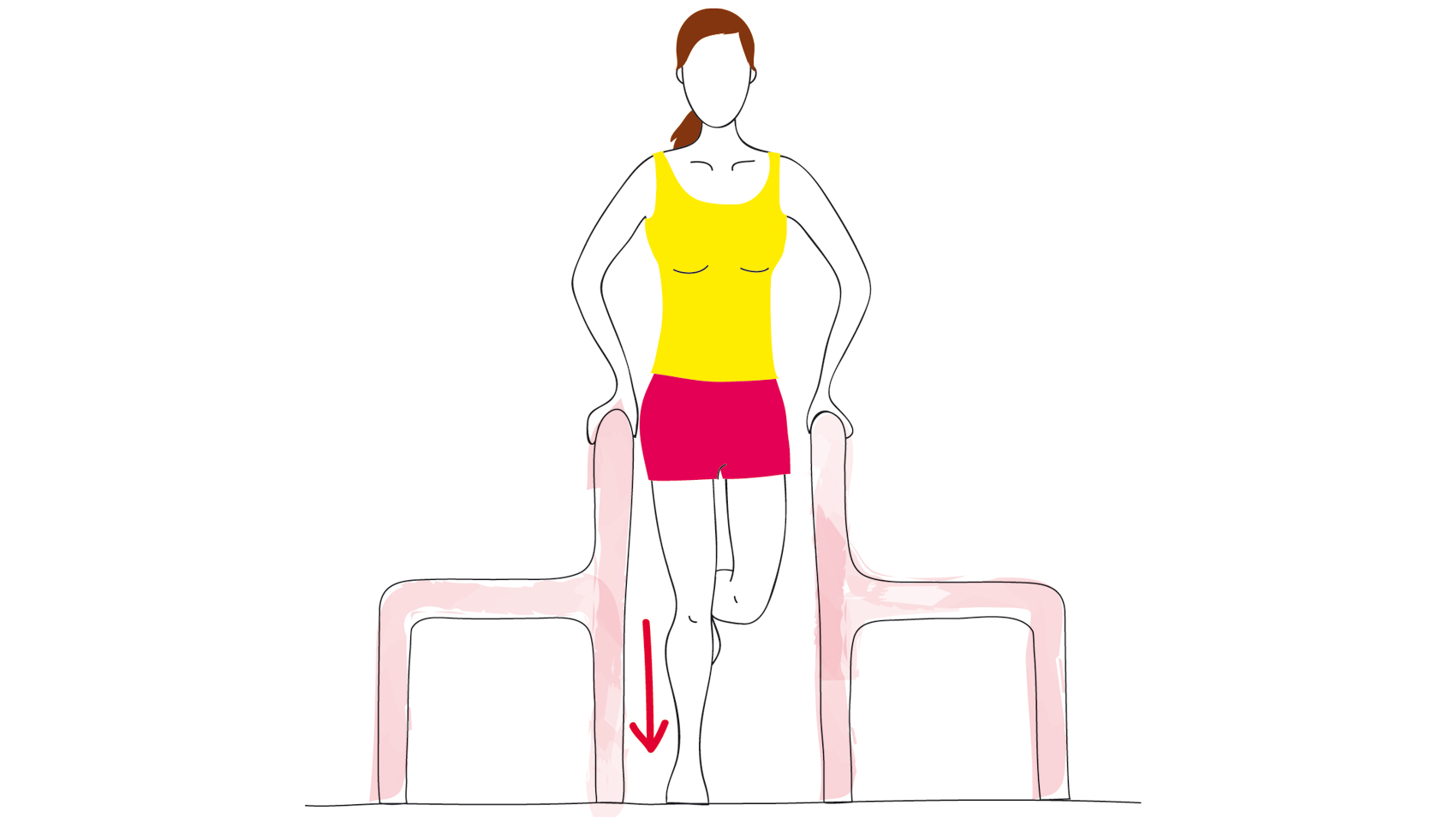 Stiramento del legamento del ginocchio: 4 esercizi di fisioterapia