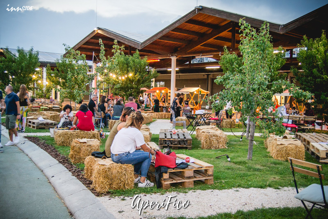 Fico: al food park di Bologna aperitivi e cene nel frutteto