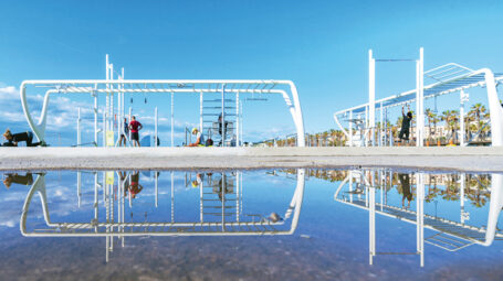 Outdoor fitness, le nuove palestre sono all’aperto