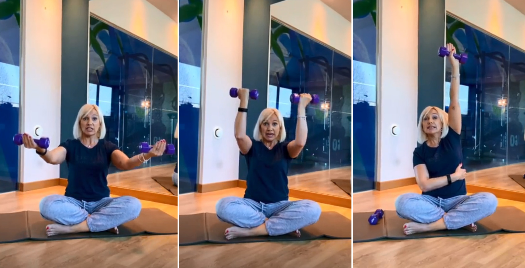 Allenamento anti-age per braccia e seno – Video