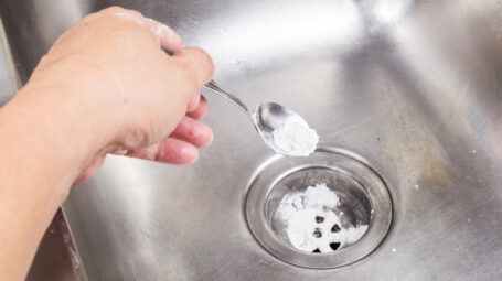 bicarbonato di sodio lavandino pulizie