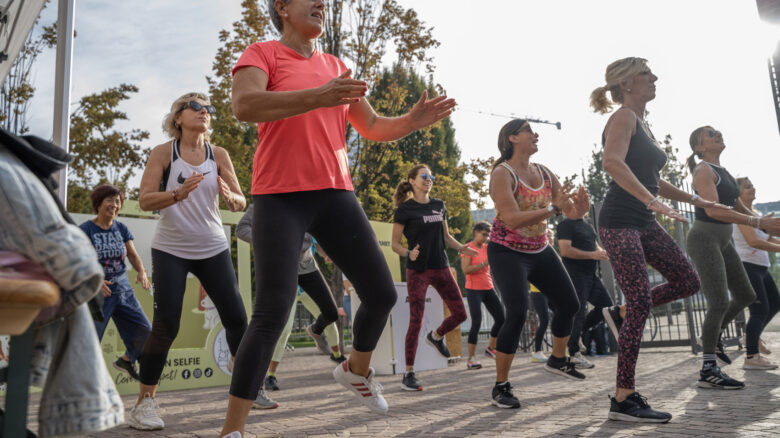 A lezione di fitness con Nicolò Famiglietti