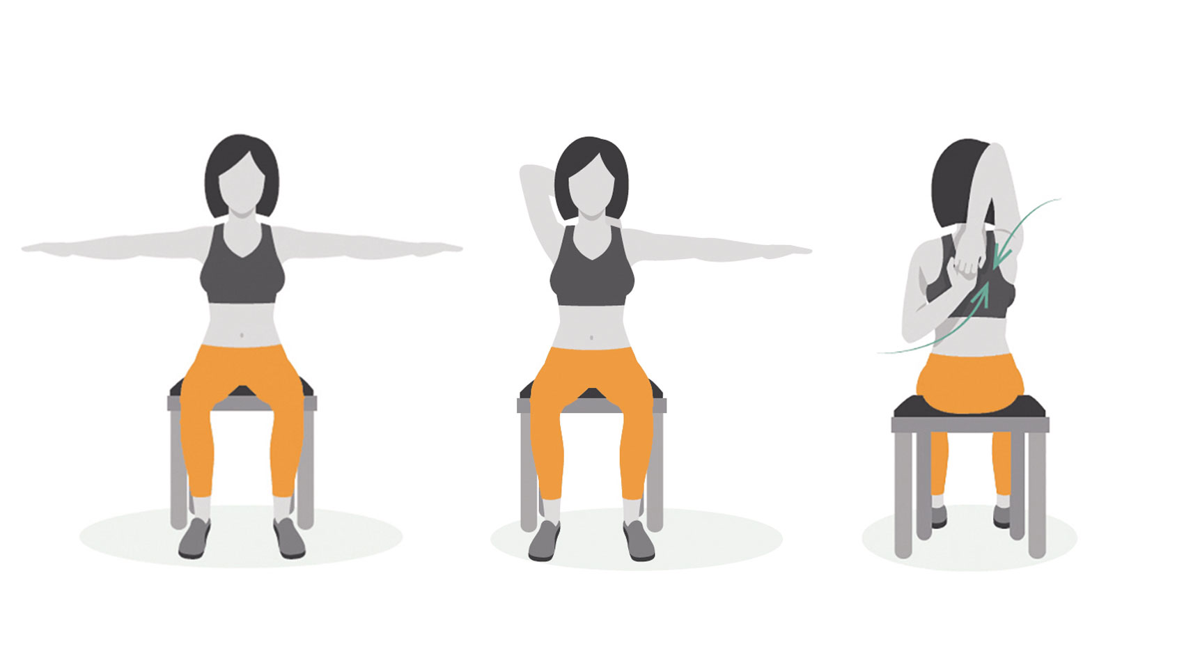 Gli esercizi di stretching da fare alla scrivania Gli esercizi di stretching da fare alla scrivania