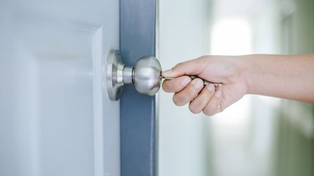 porta, chiave, manie, chiudere, aprie