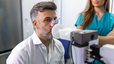 spirometria, test respiro