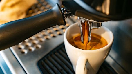 caffè, espresso, macchina del caffè, bar