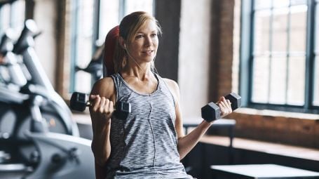 Perimenopausa: l’allenamento antiaging con i pesi
