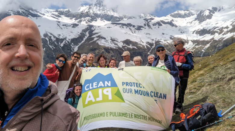 CleanAlp, le escursioni ecologiste degli spazzini delle Alpi