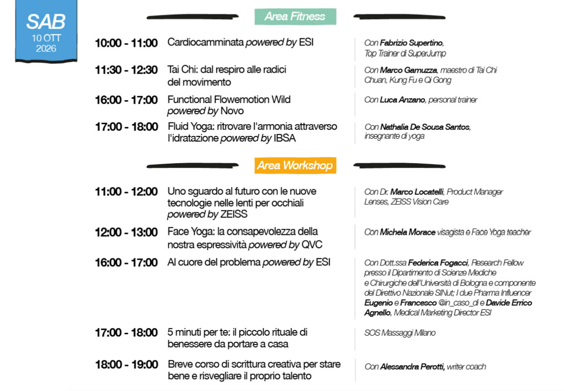I Feel Good 2026: a Milano il grande evento gratuito dedicato al benessere I Feel Good 2026: a Milano il grande evento gratuito dedicato al benessere