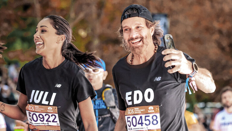 Juliana Moreira ed Edoardo Stoppa
