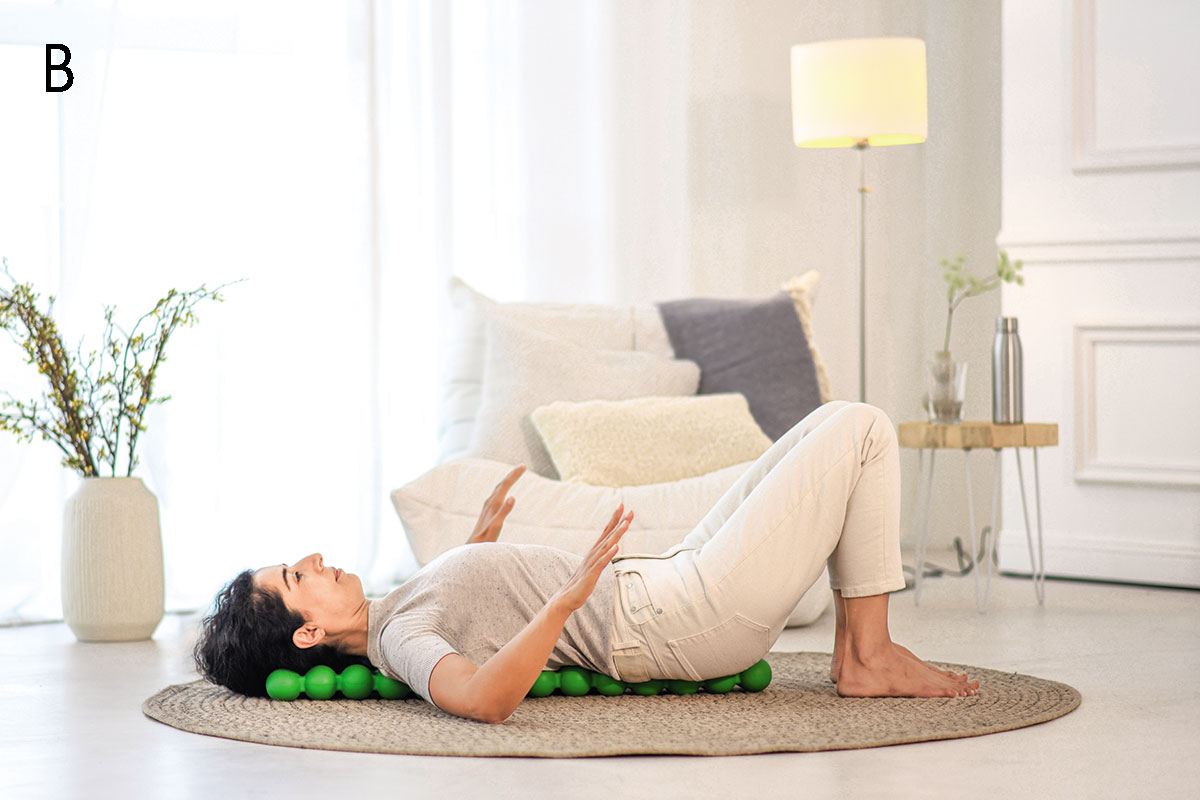 Spinefitter, l’attrezzo con le sfere che scioglie il mal di schiena: 6 esercizi da fare a casa